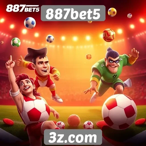 Variedade de jogos disponíveis no 887bet5